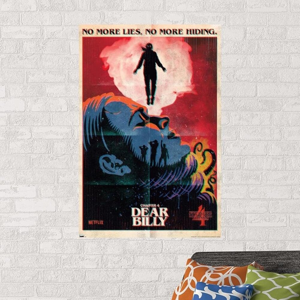 Stranger Things   Wall Poster 34L" x 22.4W"